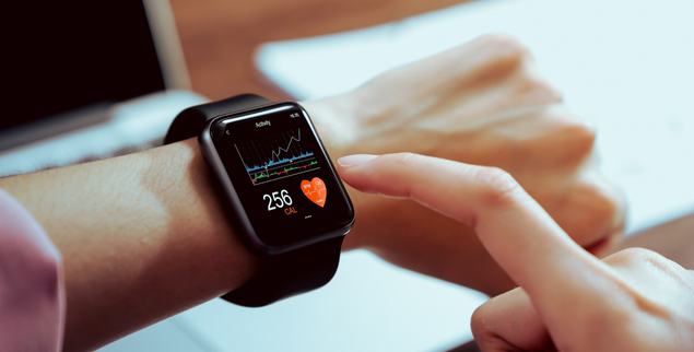 Cardio health app on apple watch